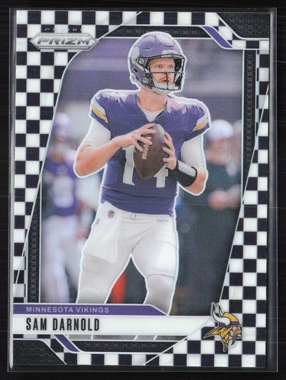 Sam Darnold B&W Checkerboard