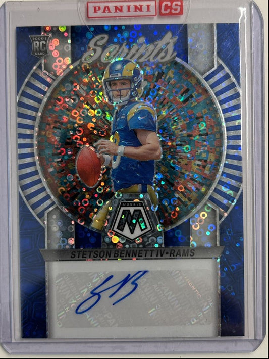 Stetson Bennett IV RC Auto Scripts No Huddle Mosaic