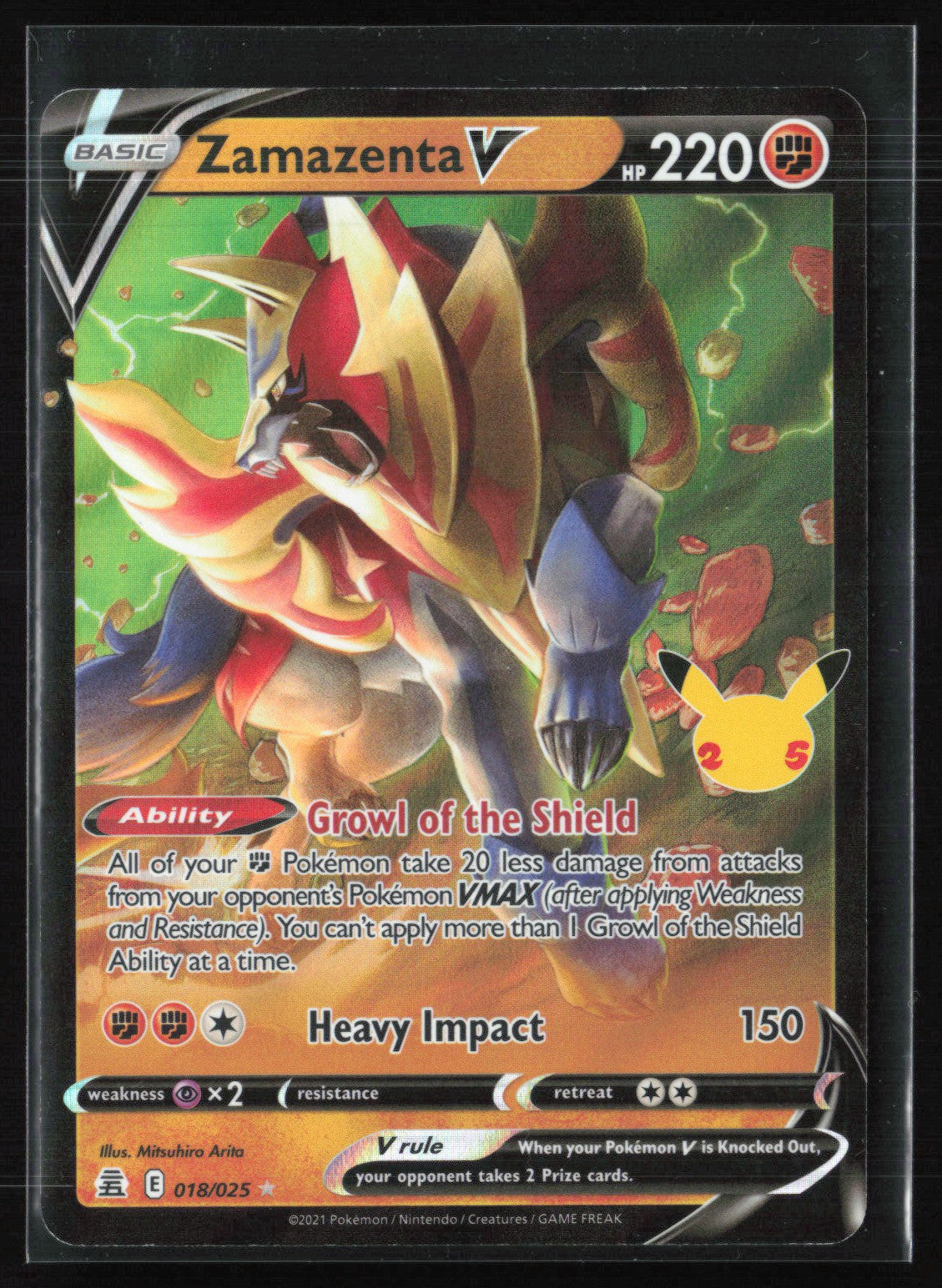 Zamazenta V Celebrations