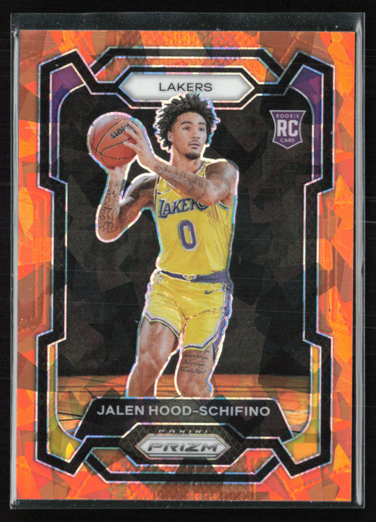 Jalen Hood-Schifino RC Orange Ice