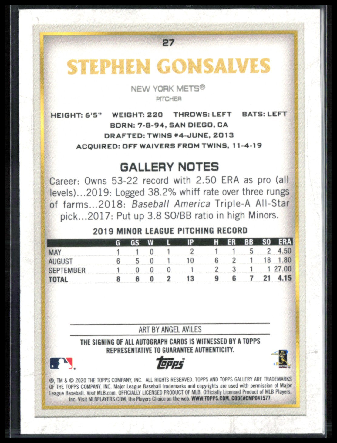 Stephen Gonsalves Auto