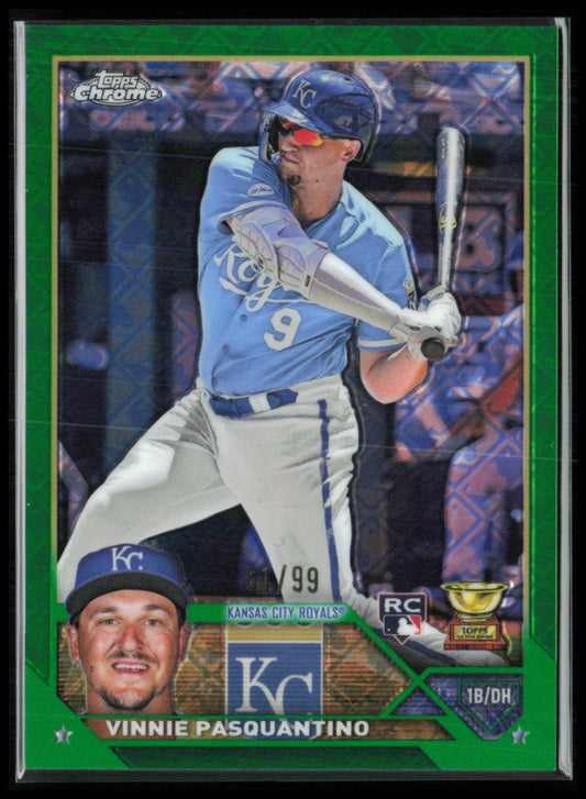 Vinnie Pasquantino RC Green Logofractor /99