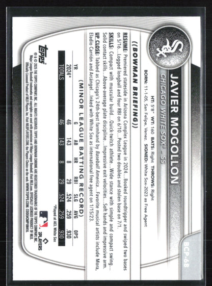 Javier Mogollon 1st Bowman