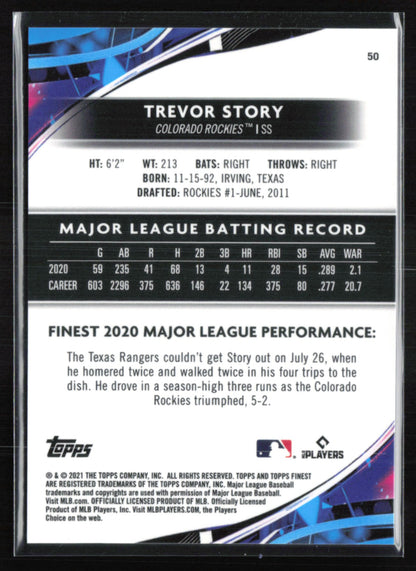 Trevor Story Blue /250