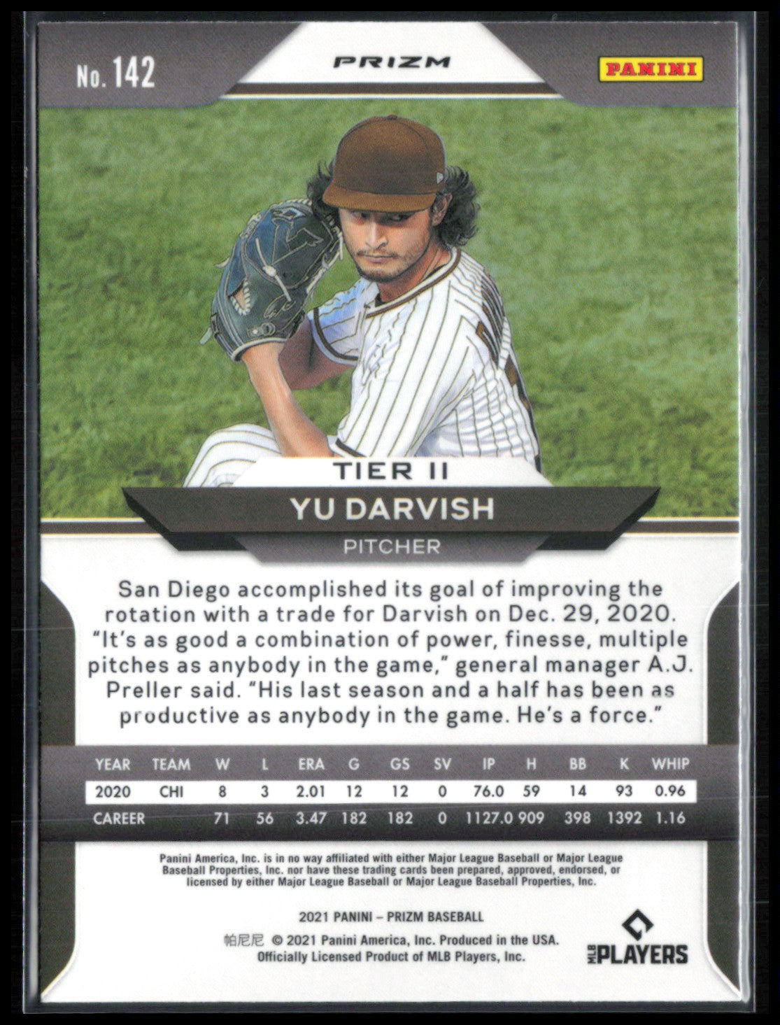 Yu Darvish Blue Velocity Tier II