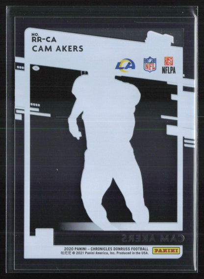 Cam Akers RC Clearly Donruss