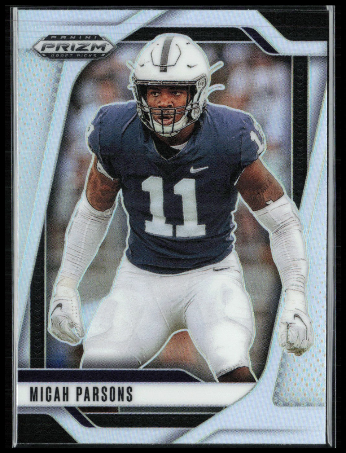 Micah Parsons Silver Prizm