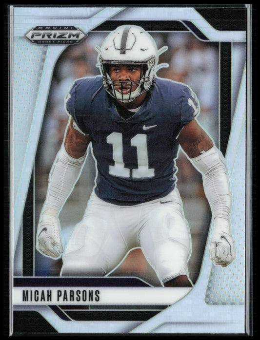 Micah Parsons Silver Prizm