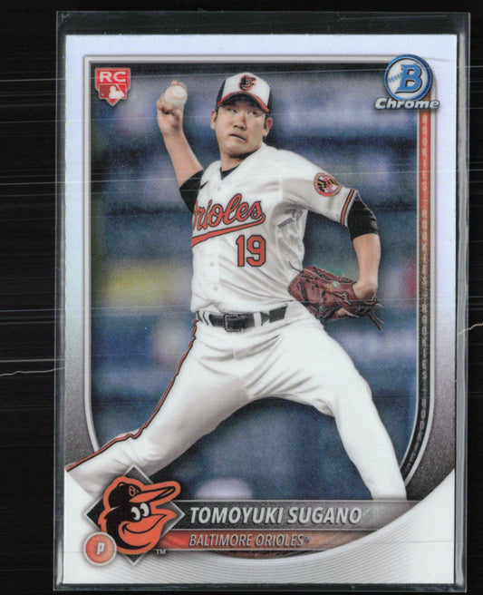 Tomoyuki Sugano RC Red Rookie Logo
