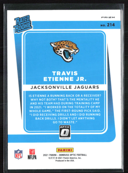 Travis Etienne Jr. RC Holo Optic Rated Rookie