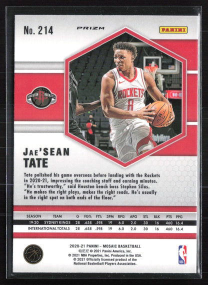 Jae'Sean Tate RC Red