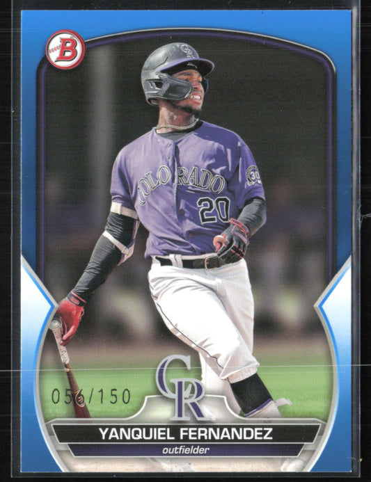 Yanquiel Fernandez Blue /150