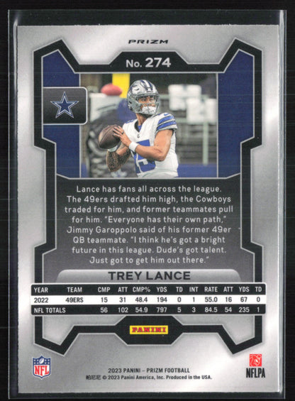 Trey Lance Green Prizm