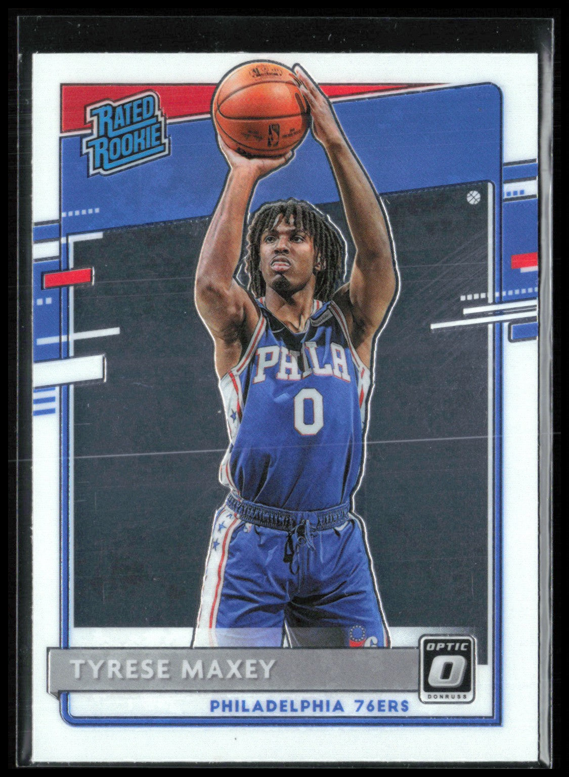 Tyrese Maxey RC Optic Rated Rookie
