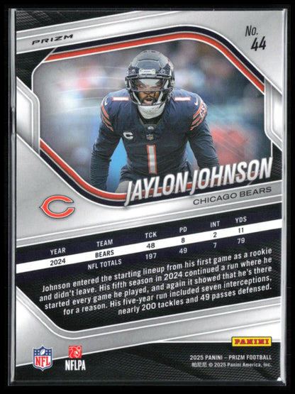 Jaylon Johnson B&W Checkerboard