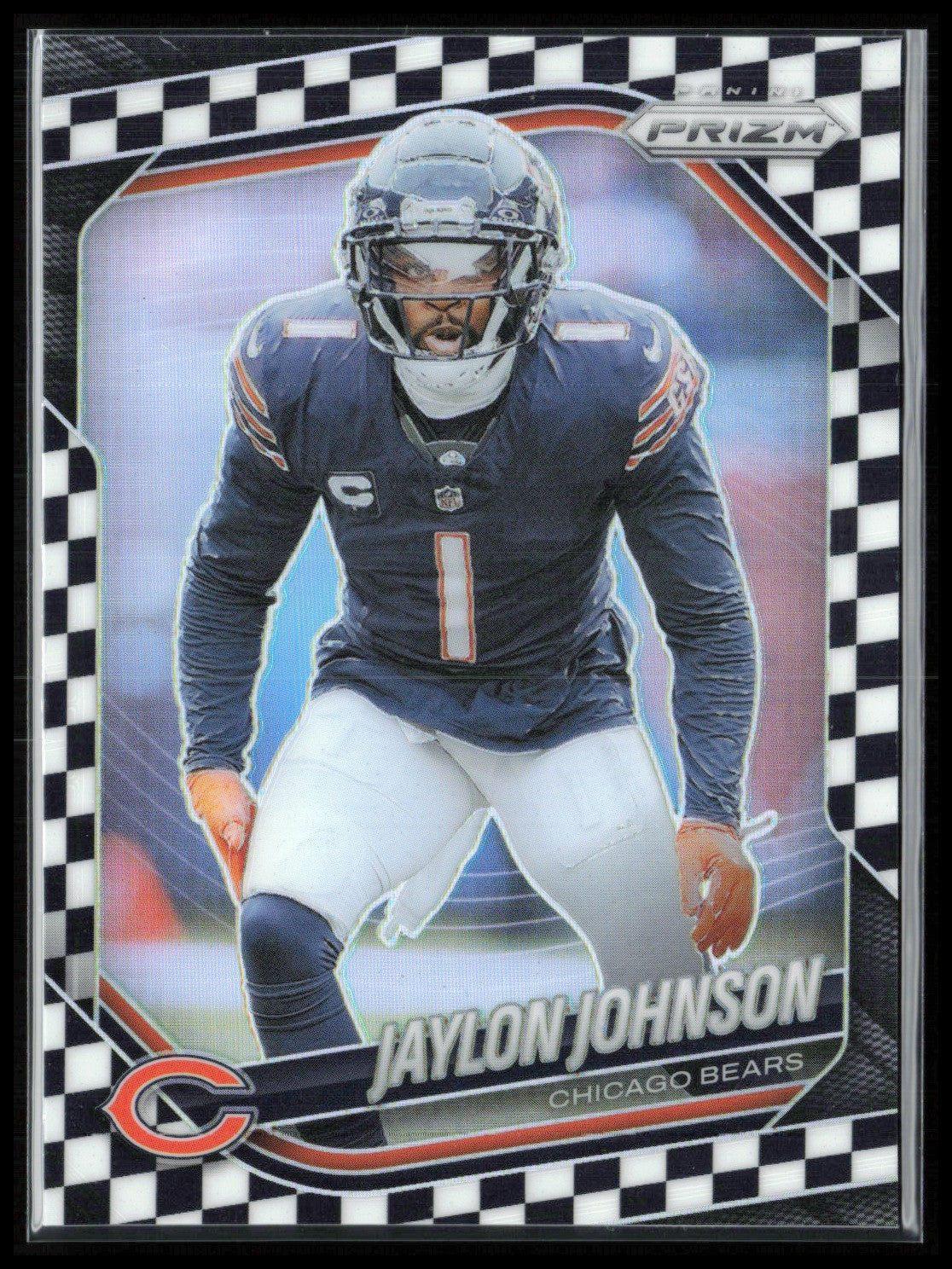 Jaylon Johnson B&W Checkerboard
