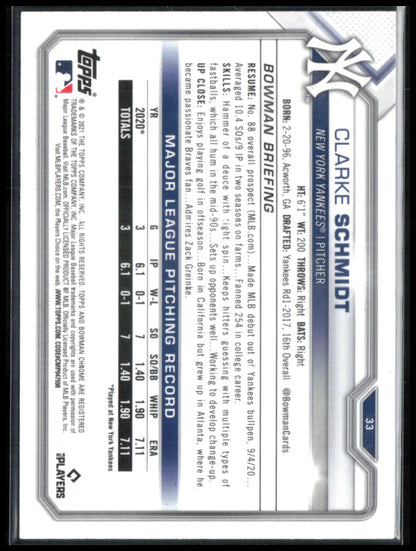 Clarke Schmidt RC