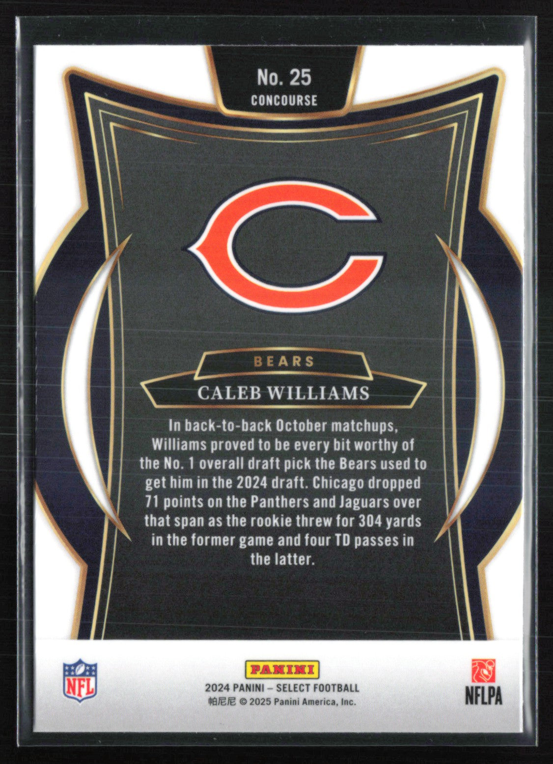 Caleb Williams RC Concourse