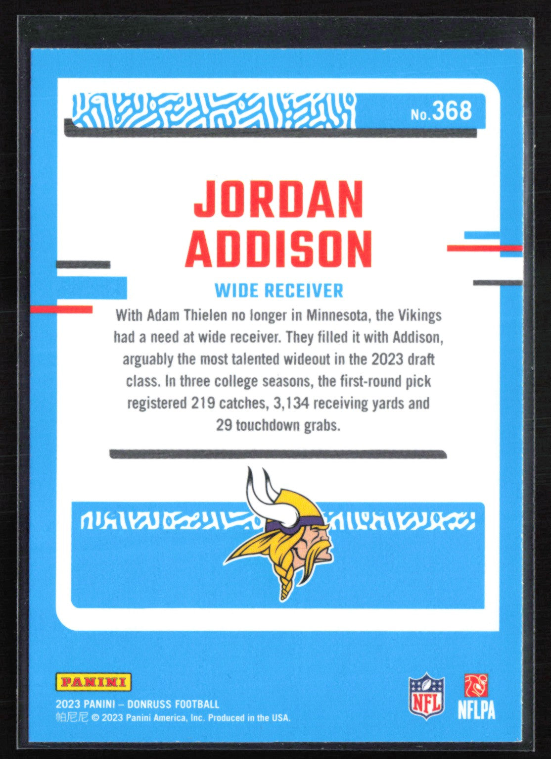 Jordan Addison RC