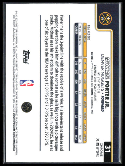 Michael Porter Jr Prism Refractor