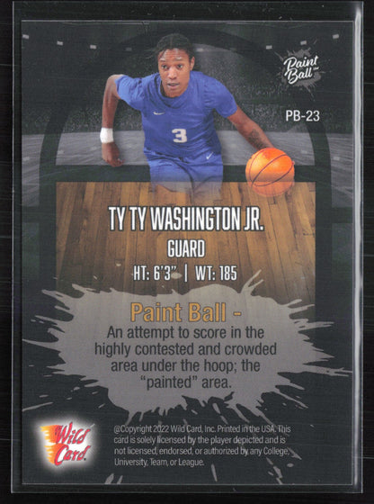 TyTy Washington Jr. /125