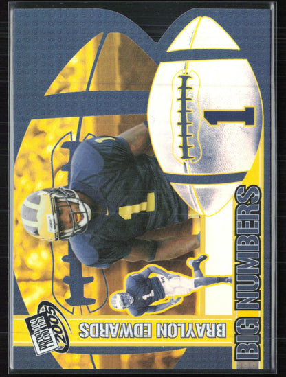 Braylon Edwards Die-Cut /25
