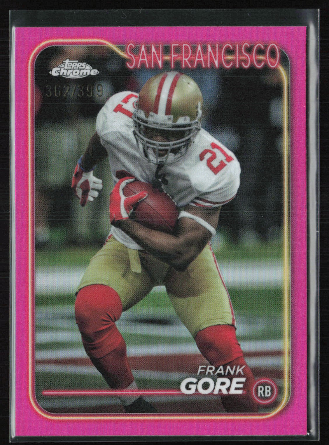 Frank Gore Pink Refractor /399
