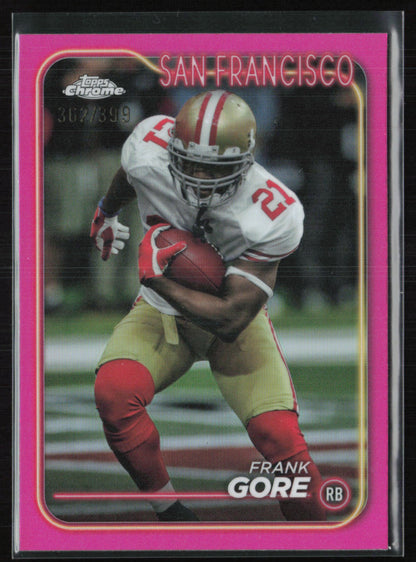 Frank Gore Pink Refractor /399