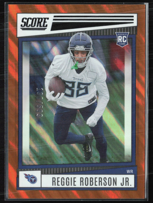 Reggie Roberson Jr. RC Orange /599