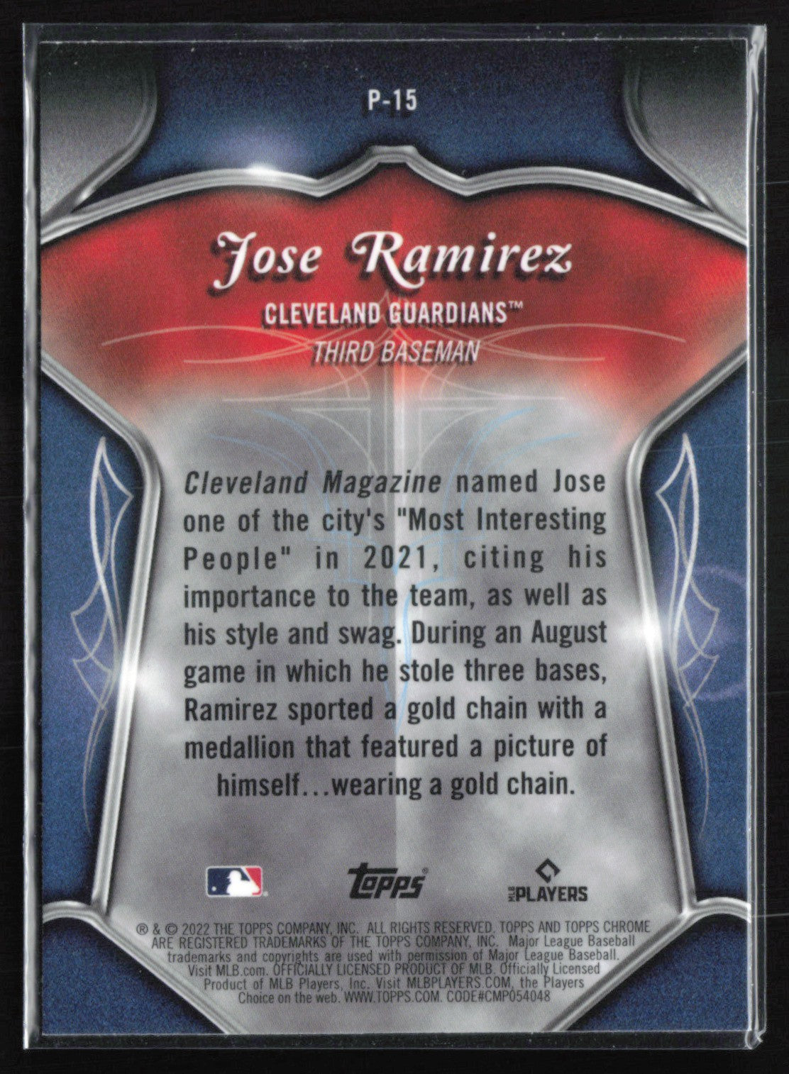 Jose Ramirez Pinstriped