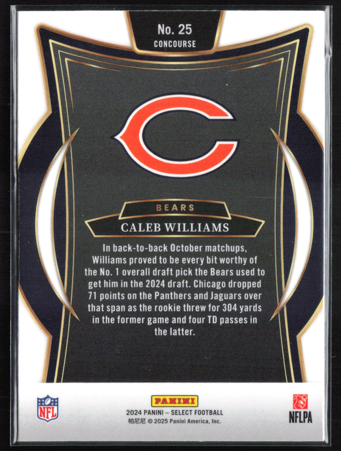 Caleb Williams RC Concourse