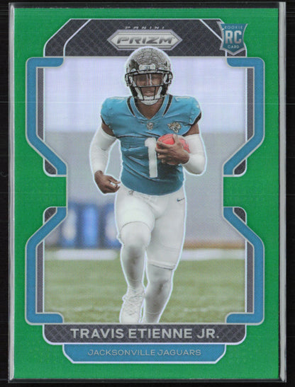 Travis Etienne Jr. RC Green Prizm 2021 Prizm
