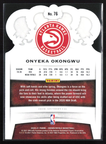 Onyeka Okongwu RC Die-Cut