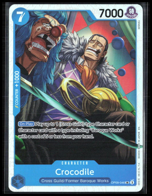 Crocodile (046) Super Rare Holo (One Piece)