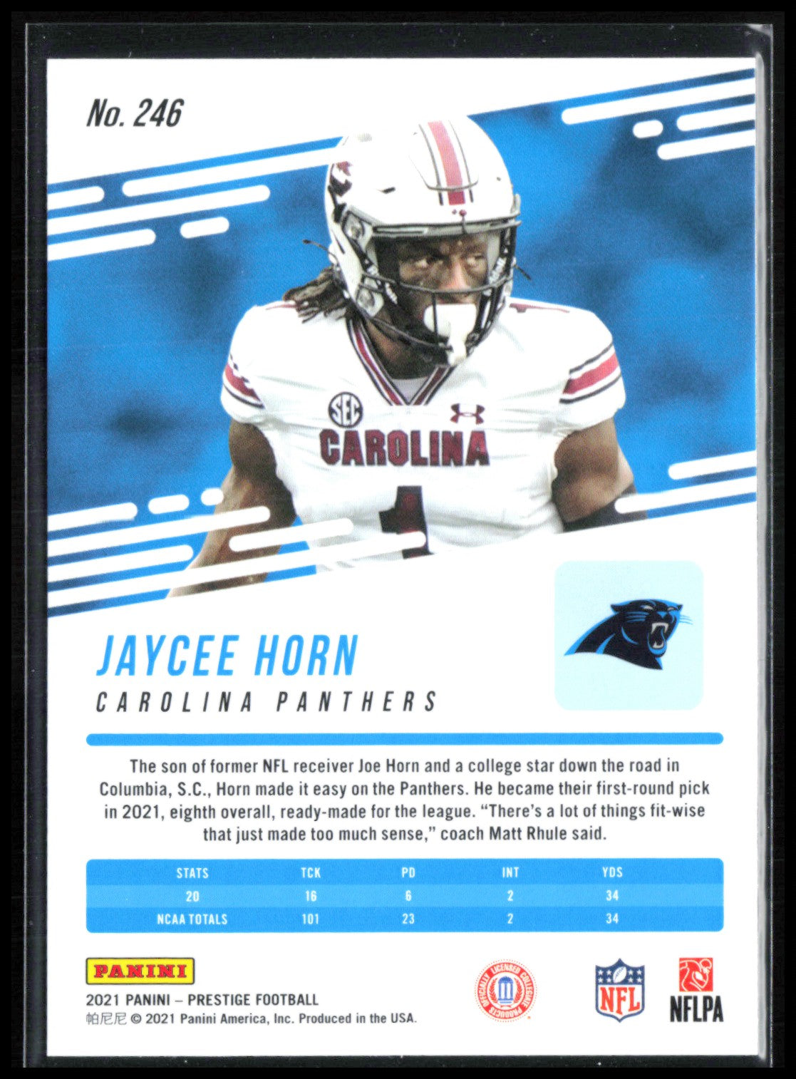 Jaycee Horn RC