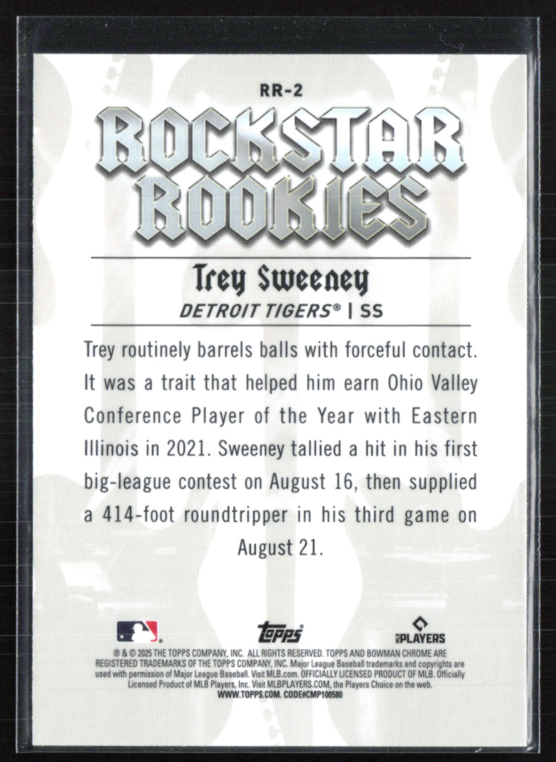 Trey Sweeney RC