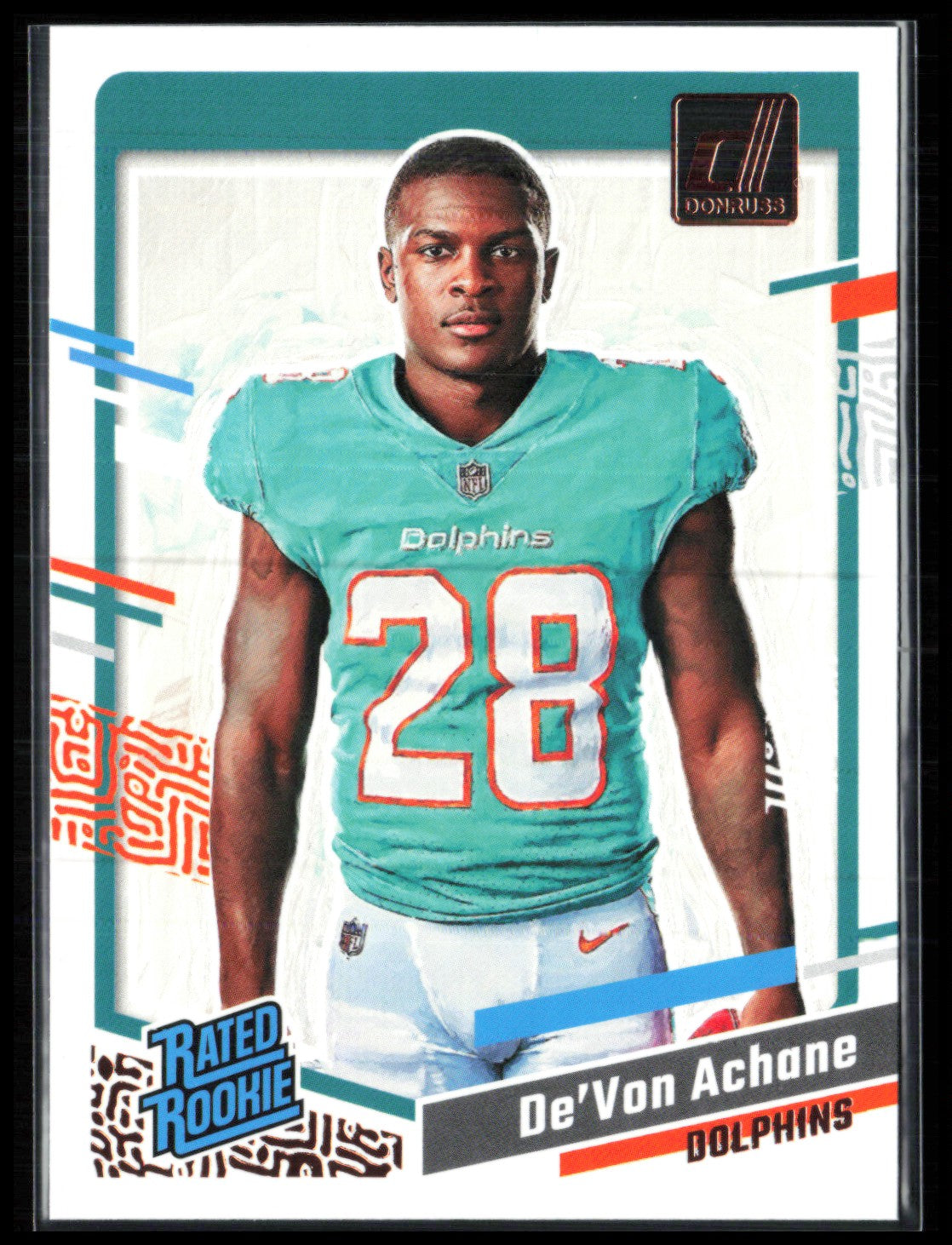 De'Von Achane RC Portrait