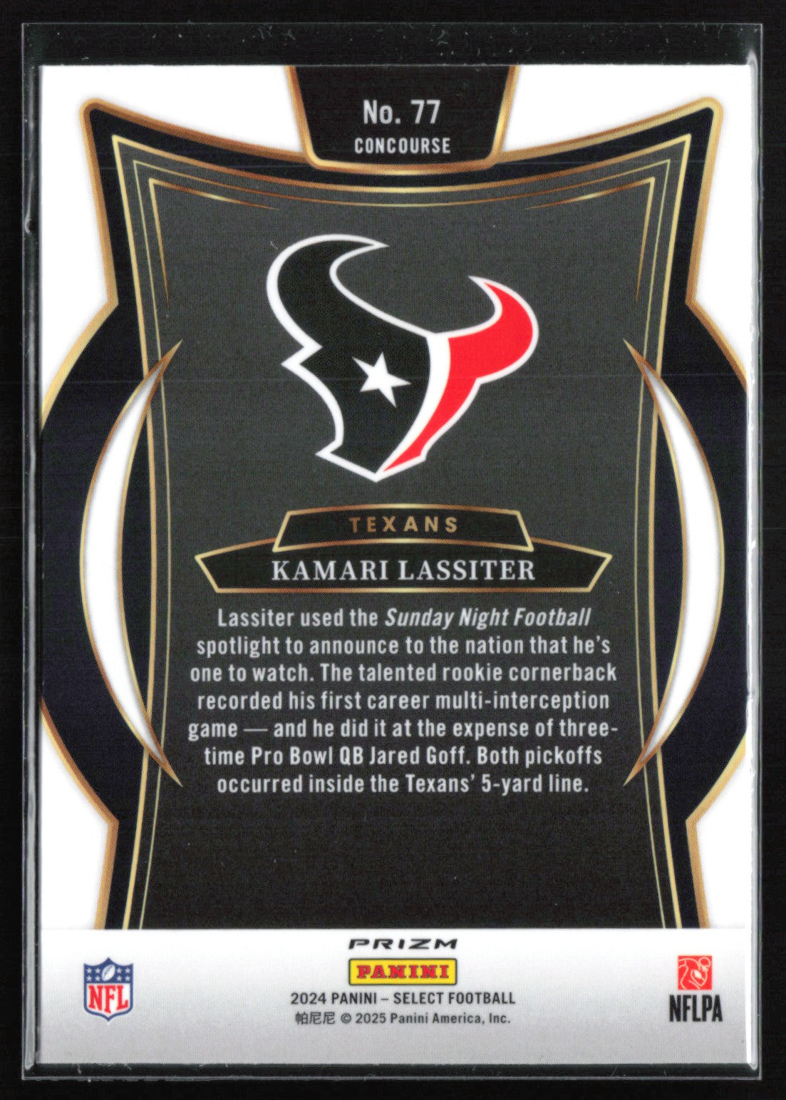 Kamari Lassiter RC Tri-Color Shock
