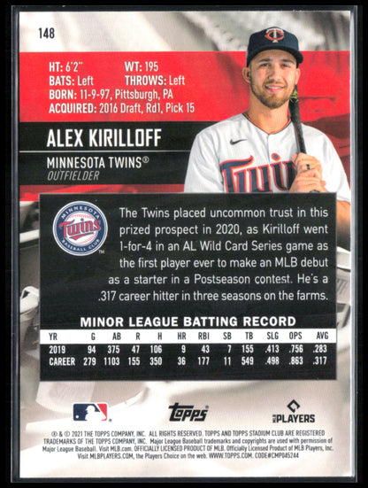 Alex Kirilloff RC