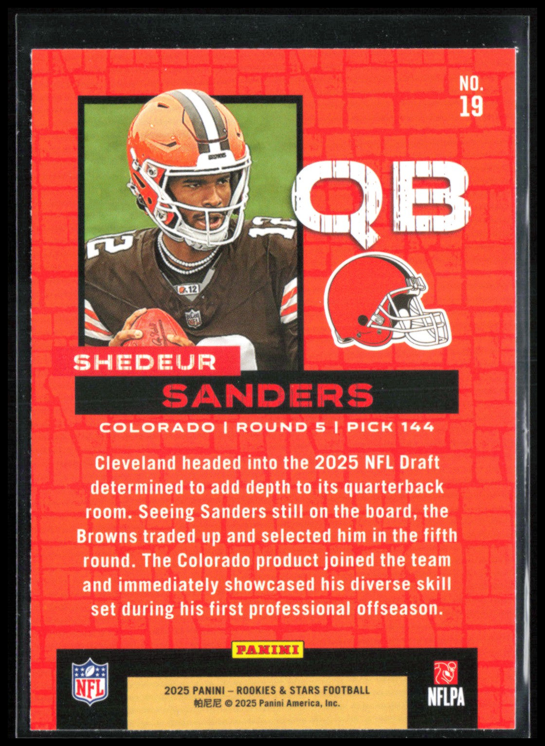 Shedeur Sanders RC