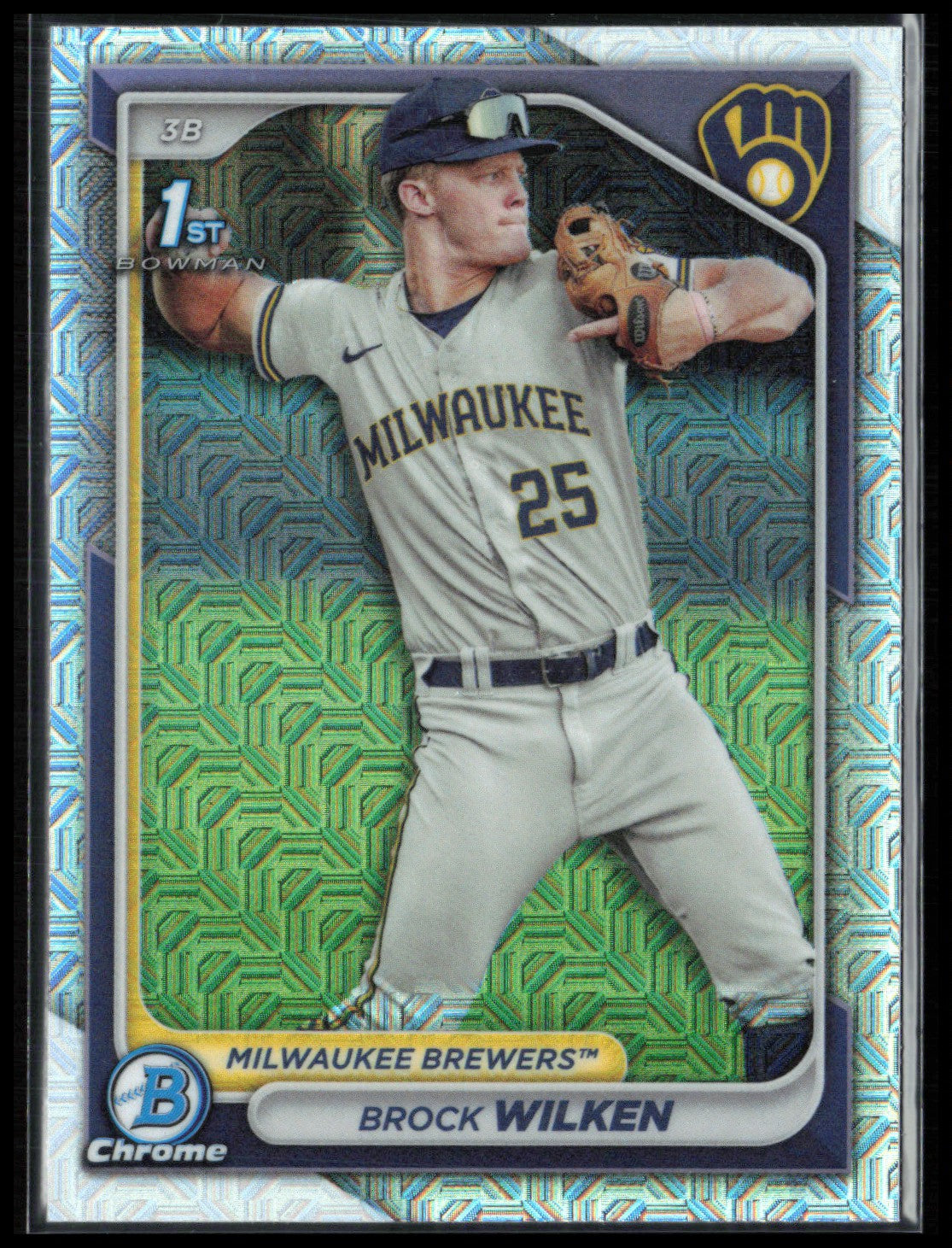 Brock Wilken 1st Bowman Mojo