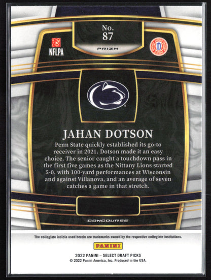 Jahan Dotson RC Red Lazer