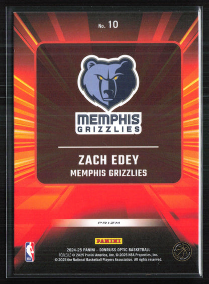 Zach Edey RC Holo