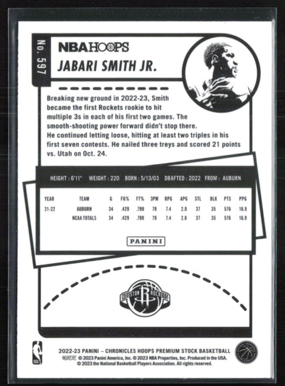 Jabari Smith Jr. RC