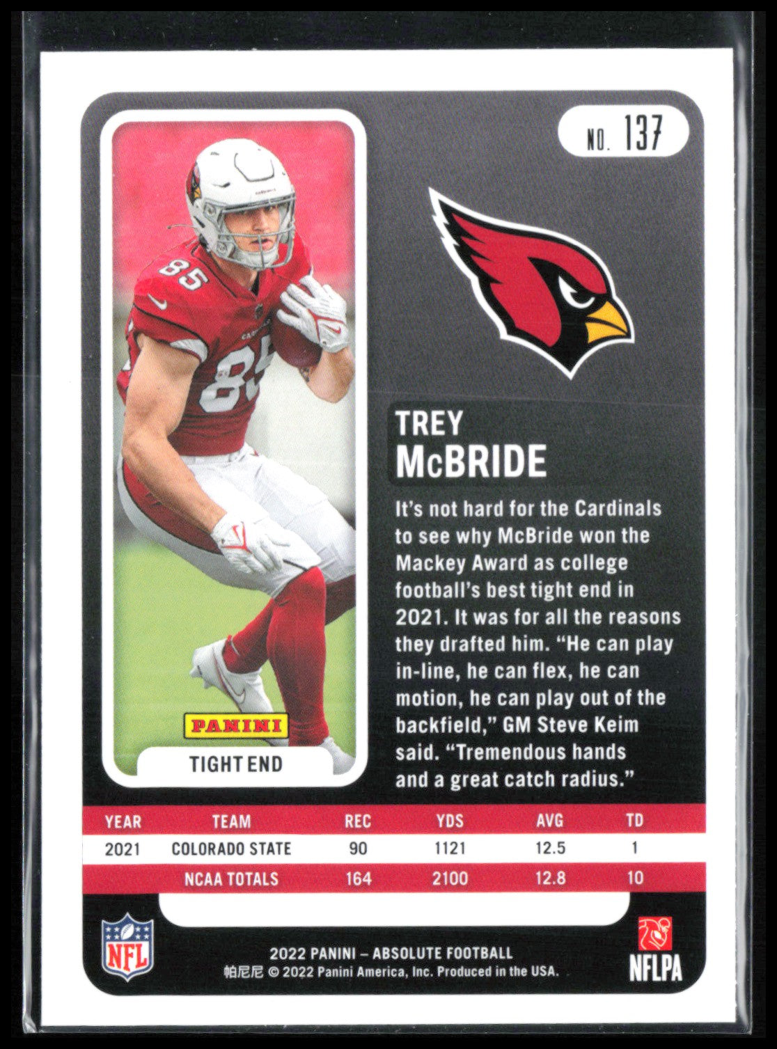 Trey McBride RC