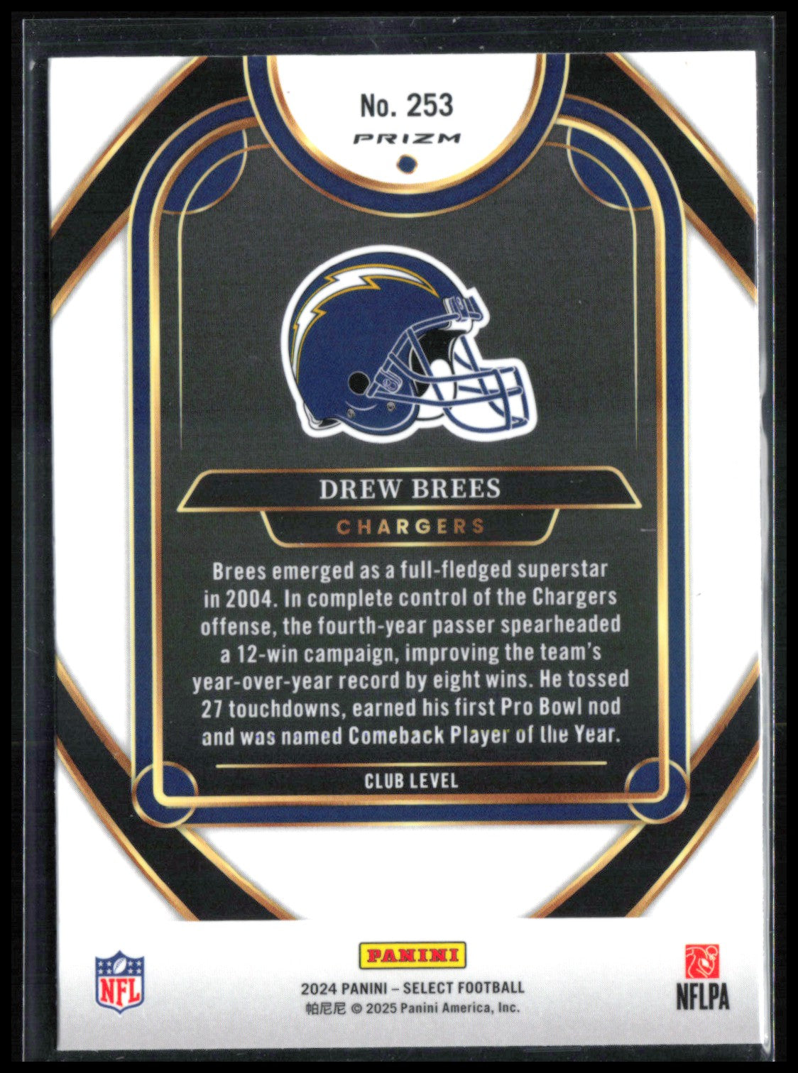 Drew Brees RWB Shock