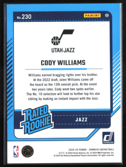 Cody Williams RC International Red