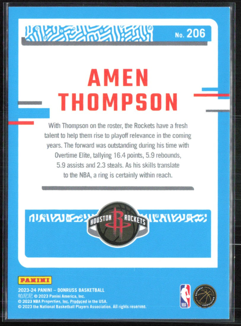 Amen Thompson RC