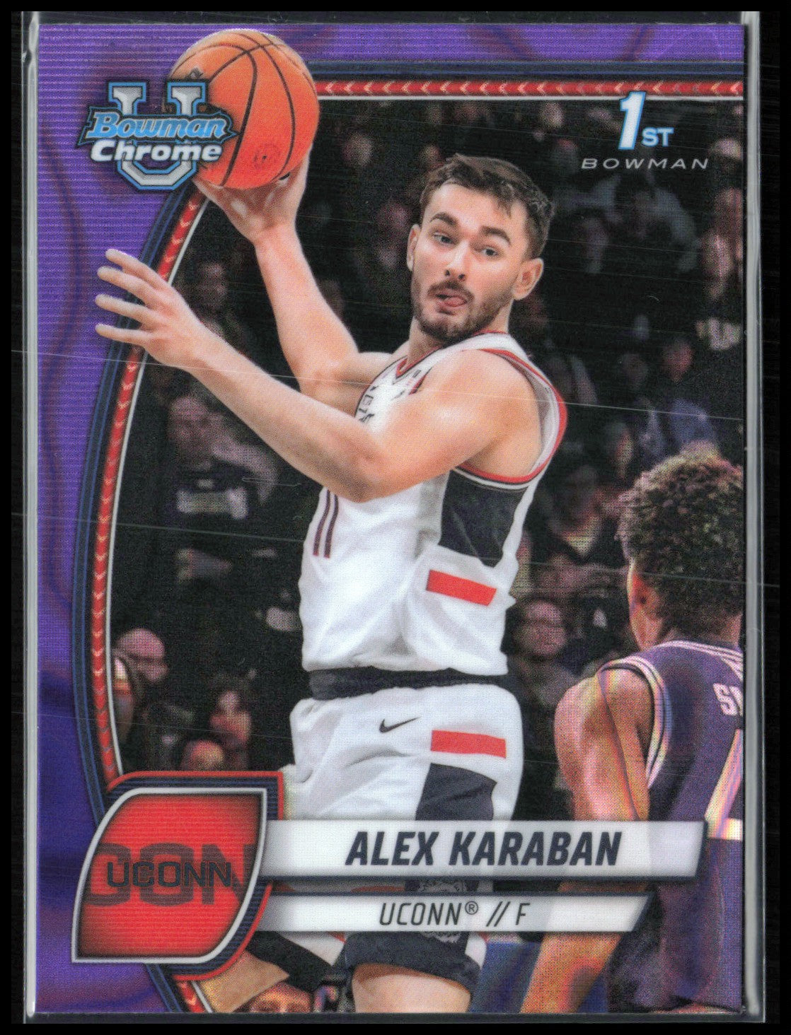 Alex Karaban 1st Bowman Purple Lava