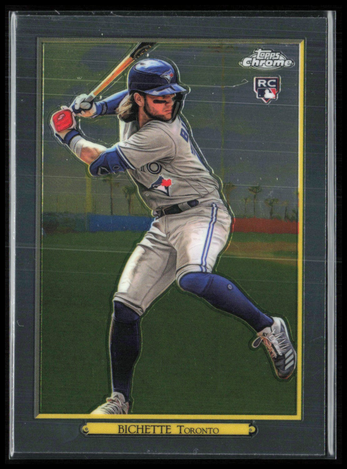 Bo Bichette RC Turkey Red Chrome